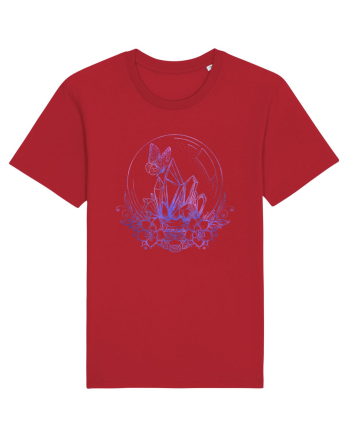 Magic Crystal Ball Mystic Celestial Red