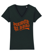 Merge și așa! Tricou mânecă scurtă guler V Damă Evoker