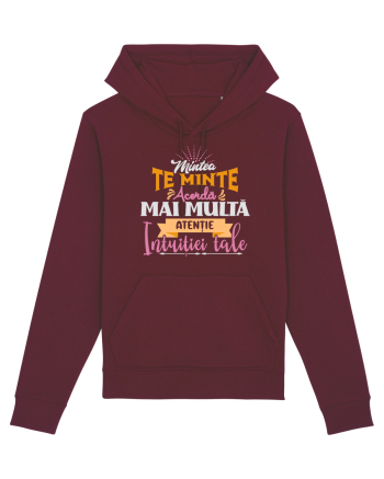 Mintea te minte - v2 Burgundy