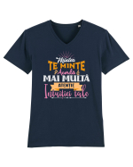 Mintea te minte - v2 Tricou mânecă scurtă guler V Bărbat Presenter