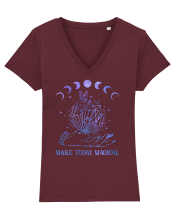 Make Today Magical Mystic Celestial Burgundy