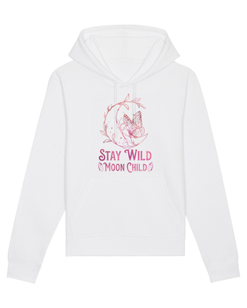 Stay Wild Moon Child White
