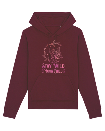 Stay Wild Moon Child Burgundy