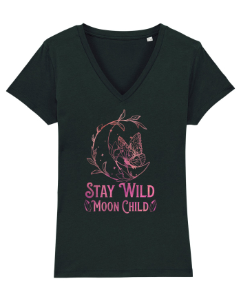 Stay Wild Moon Child Black