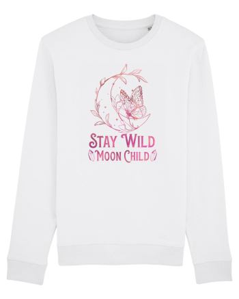 Stay Wild Moon Child White