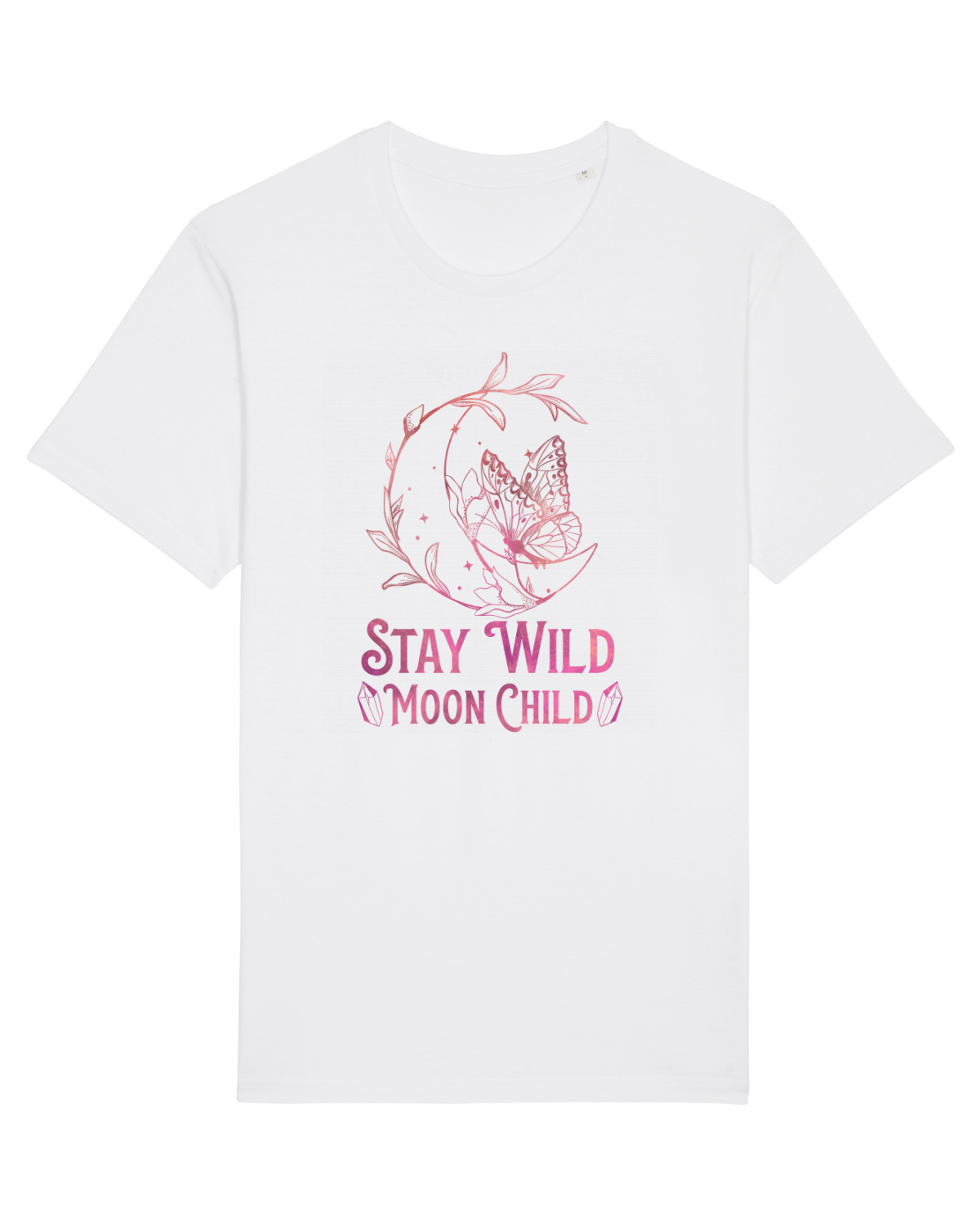 Tricou mânecă scurtă Unisex Rocker White