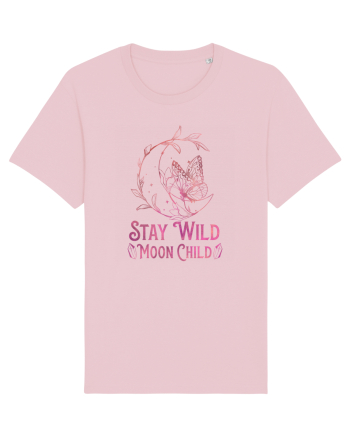 Stay Wild Moon Child Cotton Pink