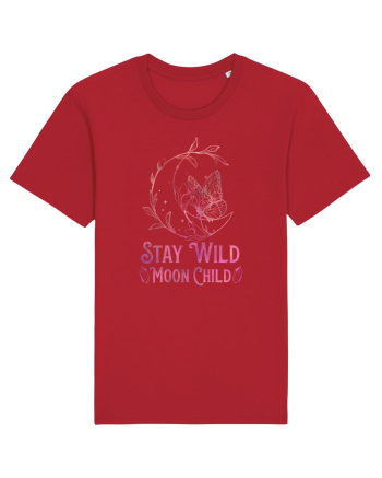 Stay Wild Moon Child Red