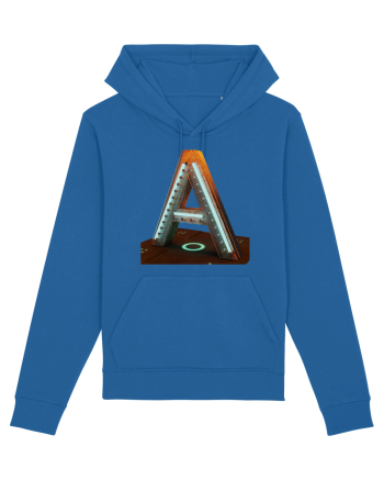 Litera A - 3D Royal Blue