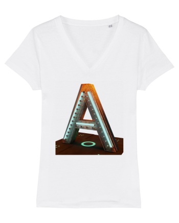 Litera A - 3D White