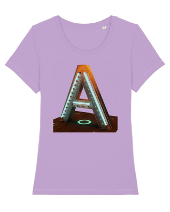 Litera A - 3D Lavender Dawn
