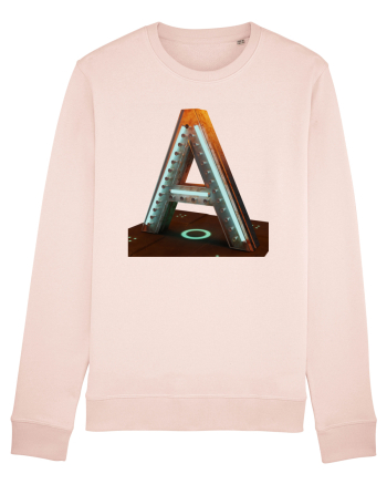 Litera A - 3D Candy Pink