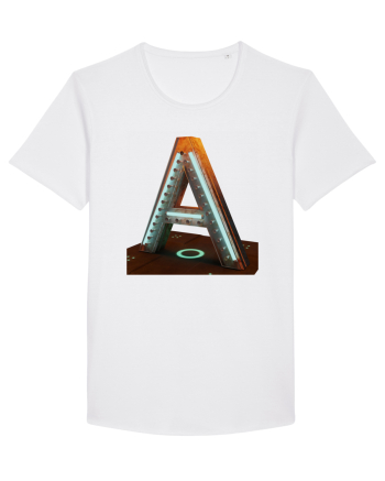 Litera A - 3D White
