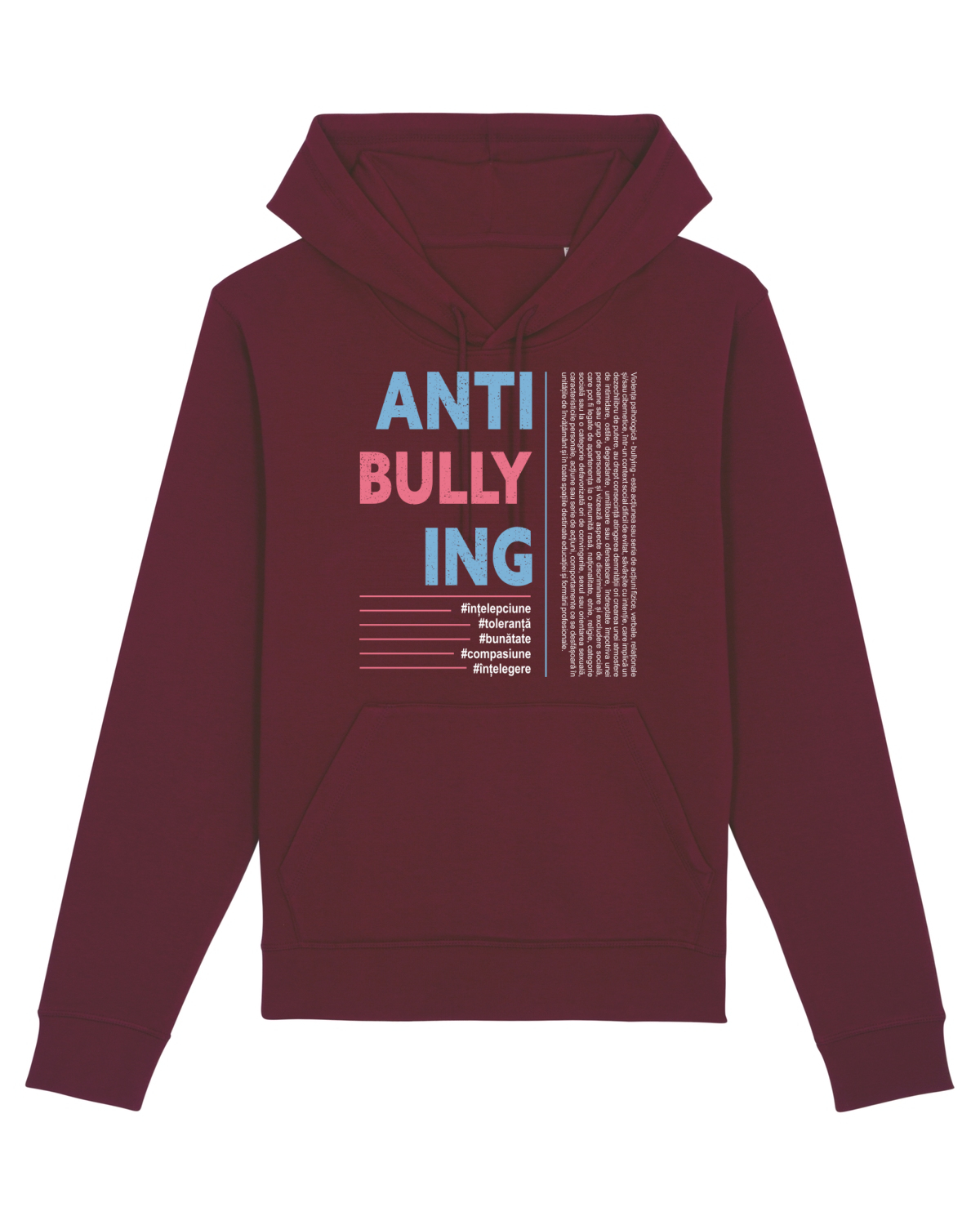 Hanorac Unisex Drummer Burgundy