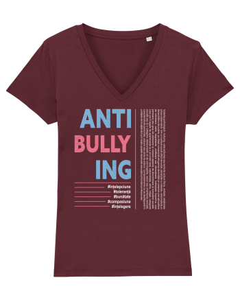 Anti bullying - v2 Burgundy