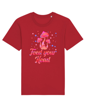 Feed Your Head Space Shroom Mushroom Red