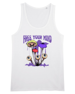 Free Your Mind Trippy Psychedelic Mushroom Maiou Bărbat Runs
