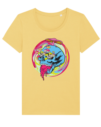 Magic Mushroom Psychedelic Trippy Skull Jojoba