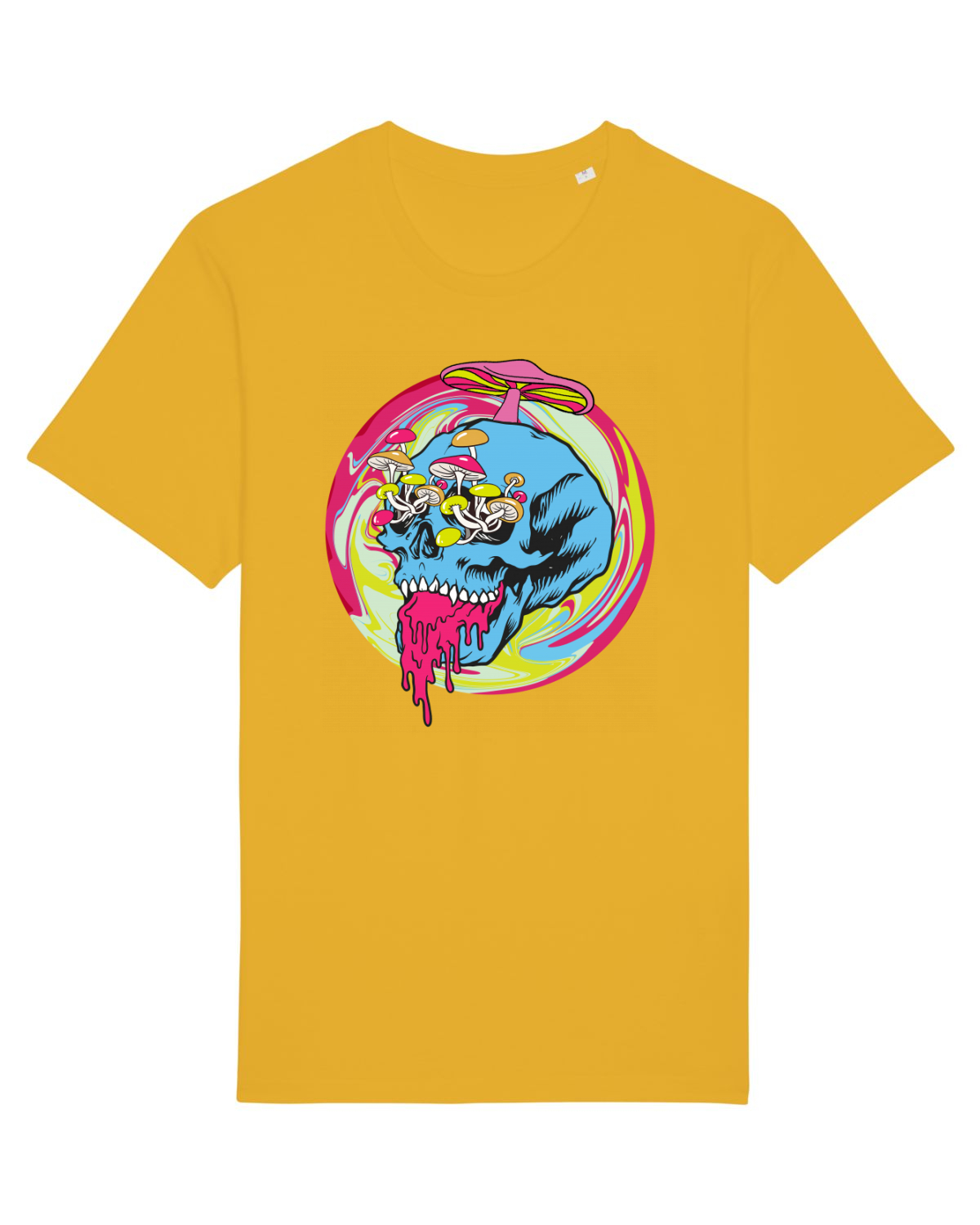 Tricou mânecă scurtă Unisex Rocker Spectra Yellow