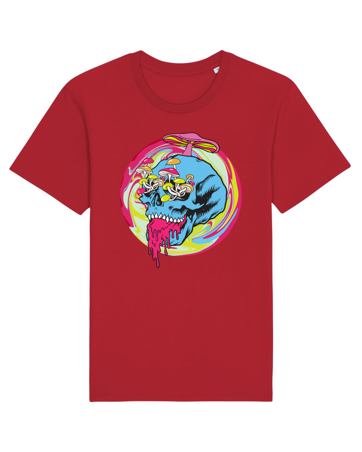 Tricou mânecă scurtă Unisex Rocker Red