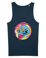 Magic Mushroom Psychedelic Trippy Skull Maiou Bărbat Runs