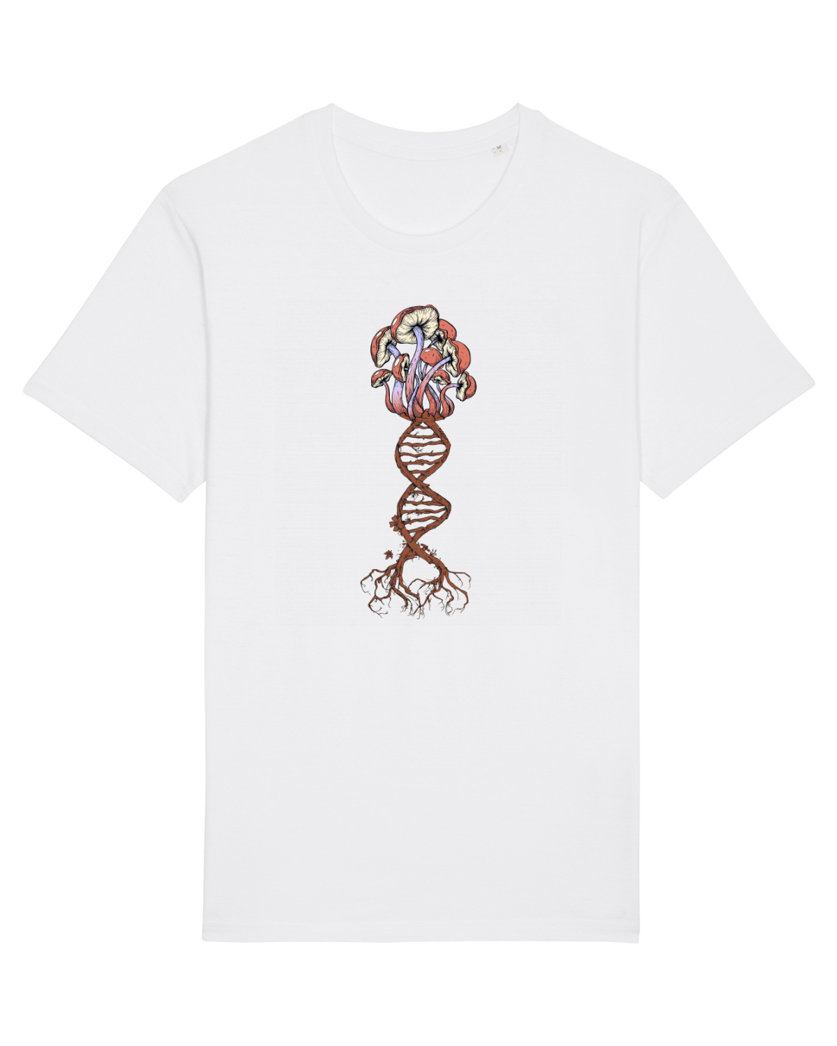 Tricou mânecă scurtă Unisex Rocker White