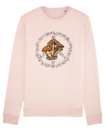 Mushroom Hippie Sign Bluză mânecă lungă Unisex Rise