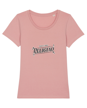 Music is Religion Canyon Pink