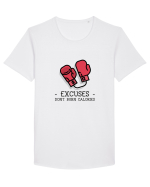NO EXCUSES Tricou mânecă scurtă guler larg Bărbat Skater