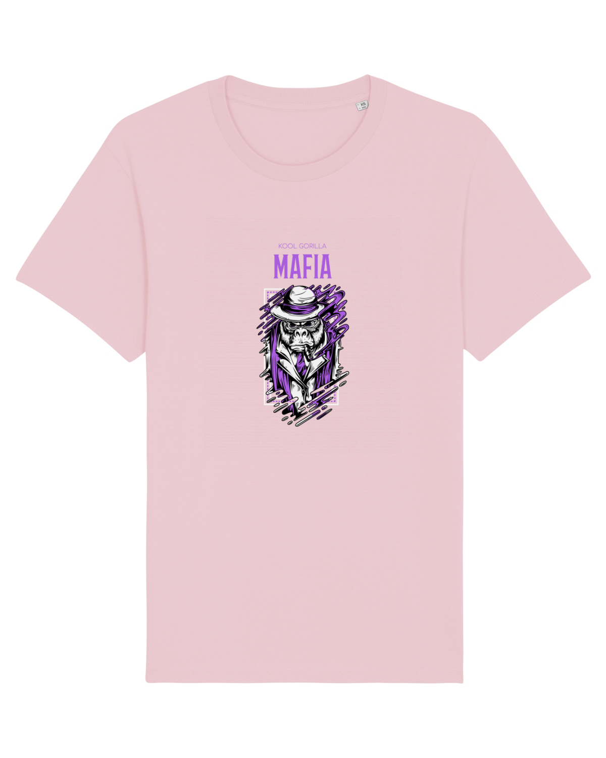 Tricou mânecă scurtă Unisex Rocker Cotton Pink