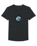 Kool Gorilla Silverback Tricou mânecă scurtă guler larg Bărbat Skater