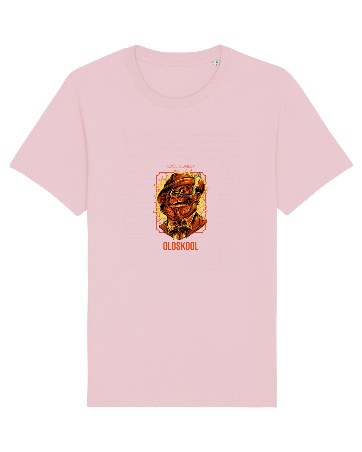 Tricou mânecă scurtă Unisex Rocker Cotton Pink