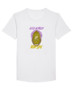 Kool Gorilla Trap Life Tricou mânecă scurtă guler larg Bărbat Skater