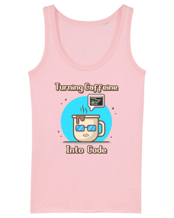 Turning Caffeine into Code Cotton Pink