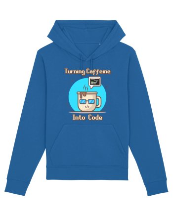 Turning Caffeine into Code Royal Blue