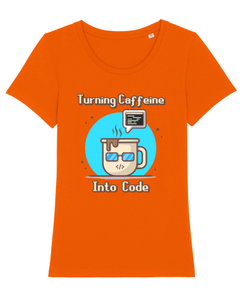 Turning Caffeine into Code Bright Orange