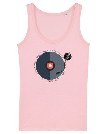 Music is my love Cotton Pink