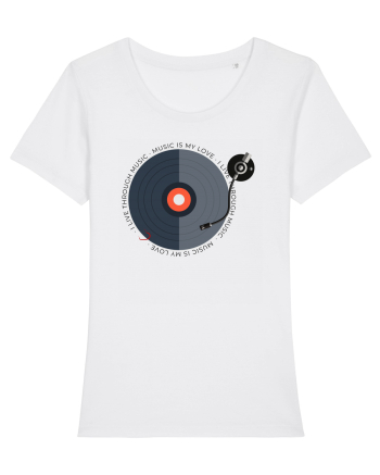 Music is my love White