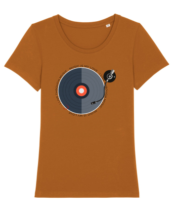 Music is my love Roasted Orange