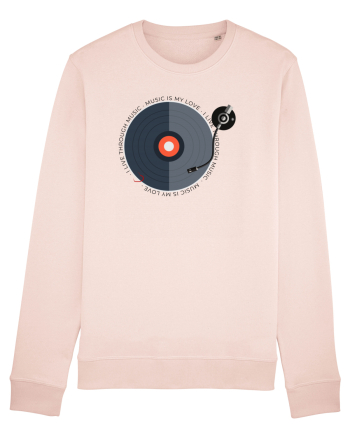 Music is my love Candy Pink
