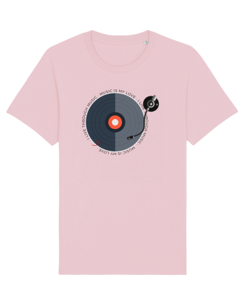 Music is my love Cotton Pink