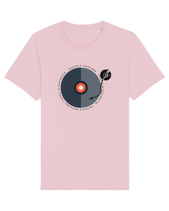 Muzica e viata mea Cotton Pink