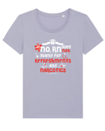 NURSE Tricou mânecă scurtă guler larg fitted Damă Expresser