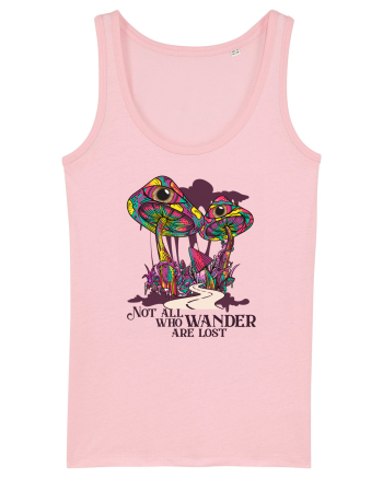 Not All Who Wander Are Lost Cotton Pink