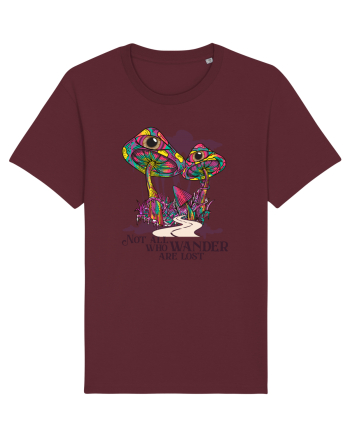 Not All Who Wander Are Lost Burgundy