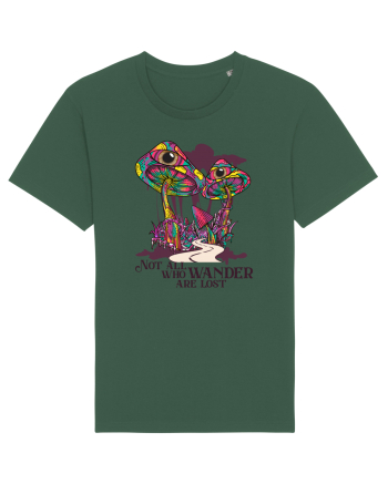 Not All Who Wander Are Lost Bottle Green