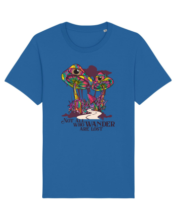 Not All Who Wander Are Lost Royal Blue