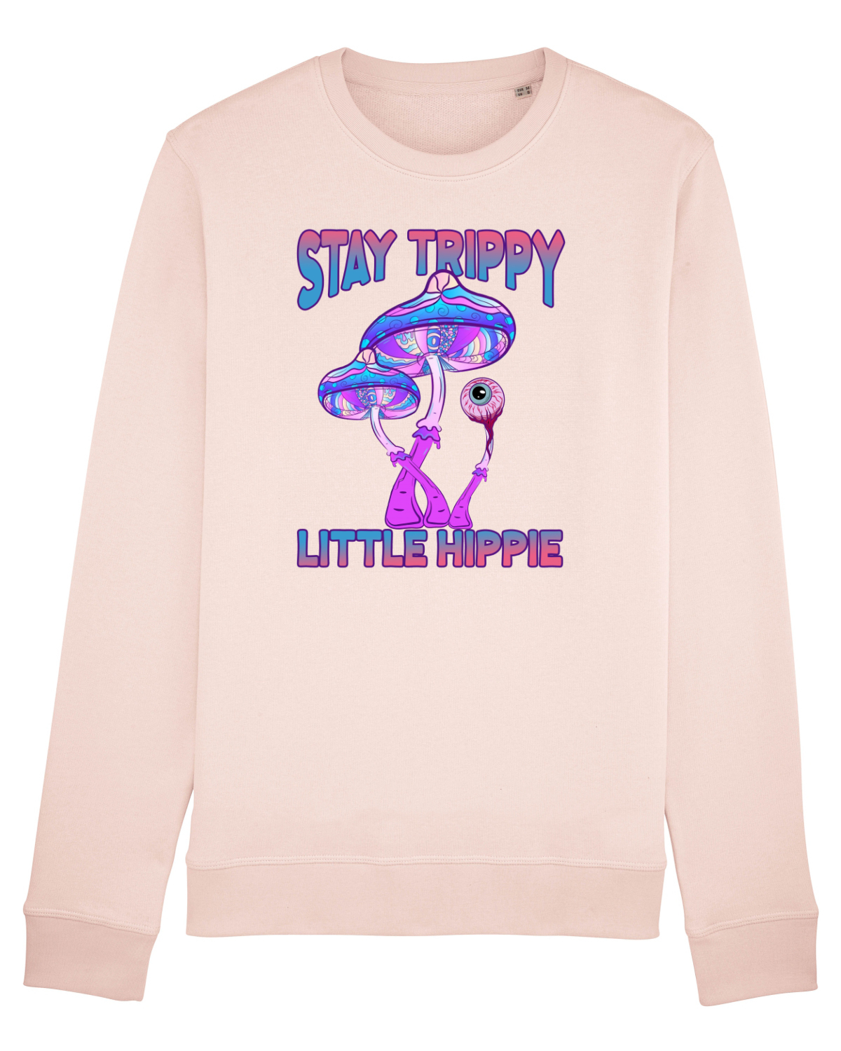 Bluză mânecă lungă Unisex Rise Candy Pink