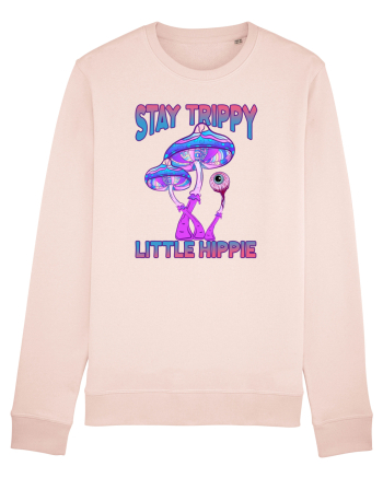Stay Trippy Little Hippie Retro Psychedelic Candy Pink