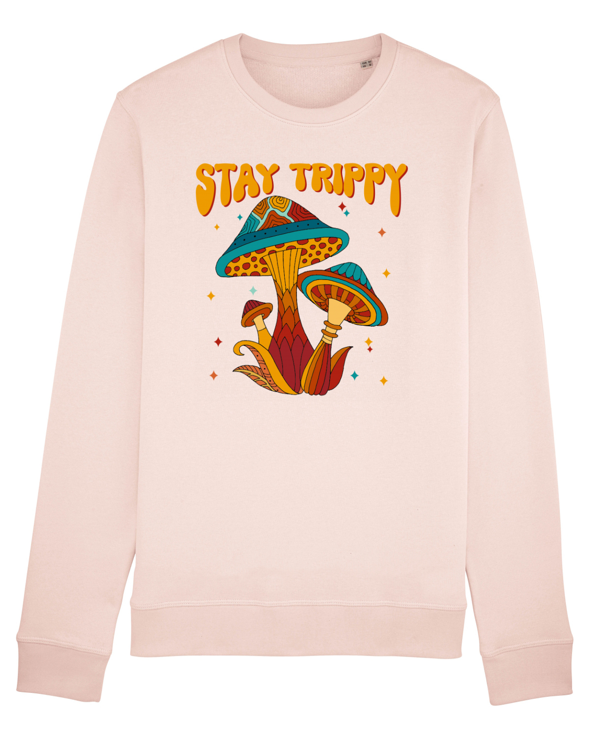 Bluză mânecă lungă Unisex Rise Candy Pink